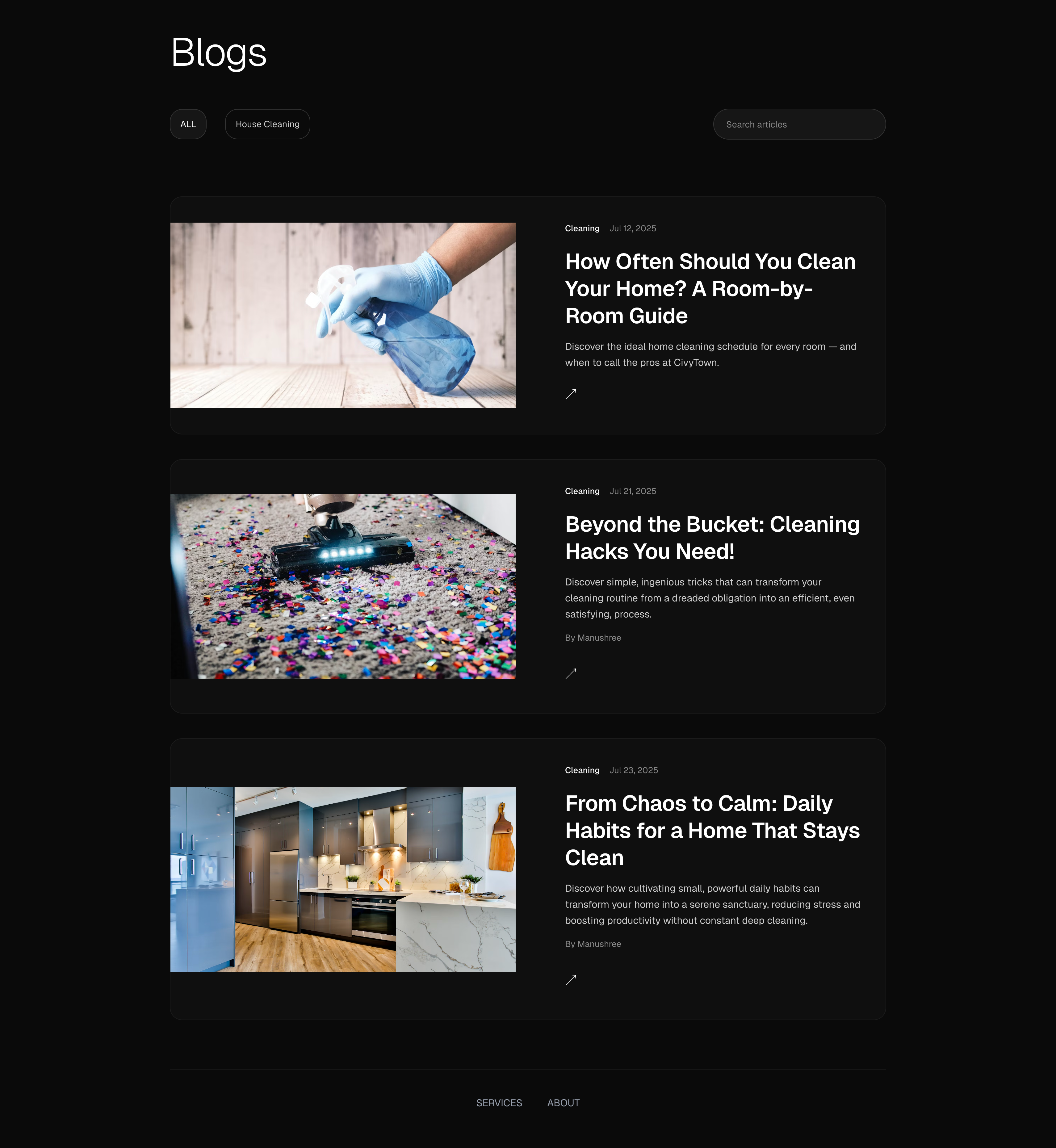 CivyTown — Blogs 1
