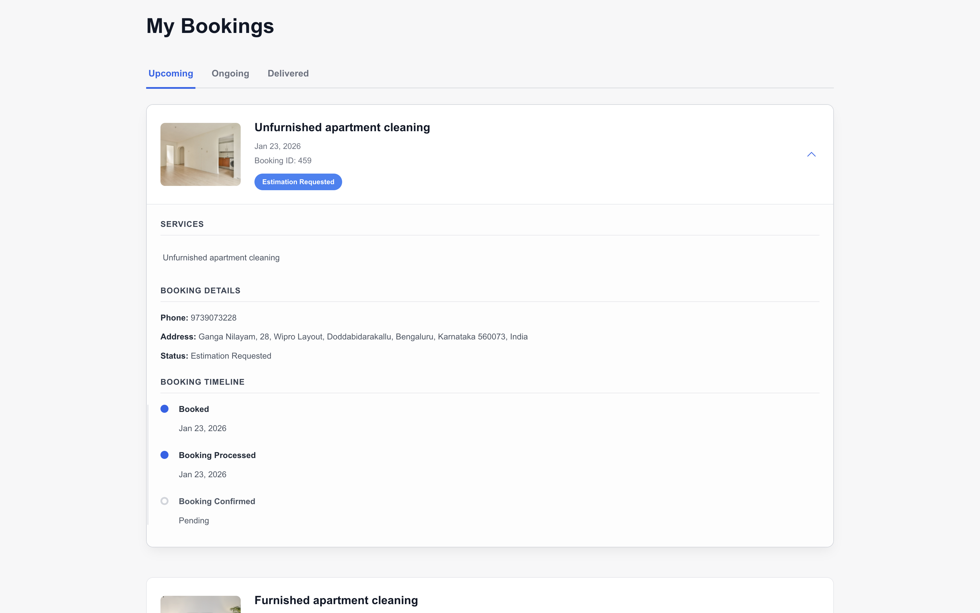 CivyTown — Bookings 2