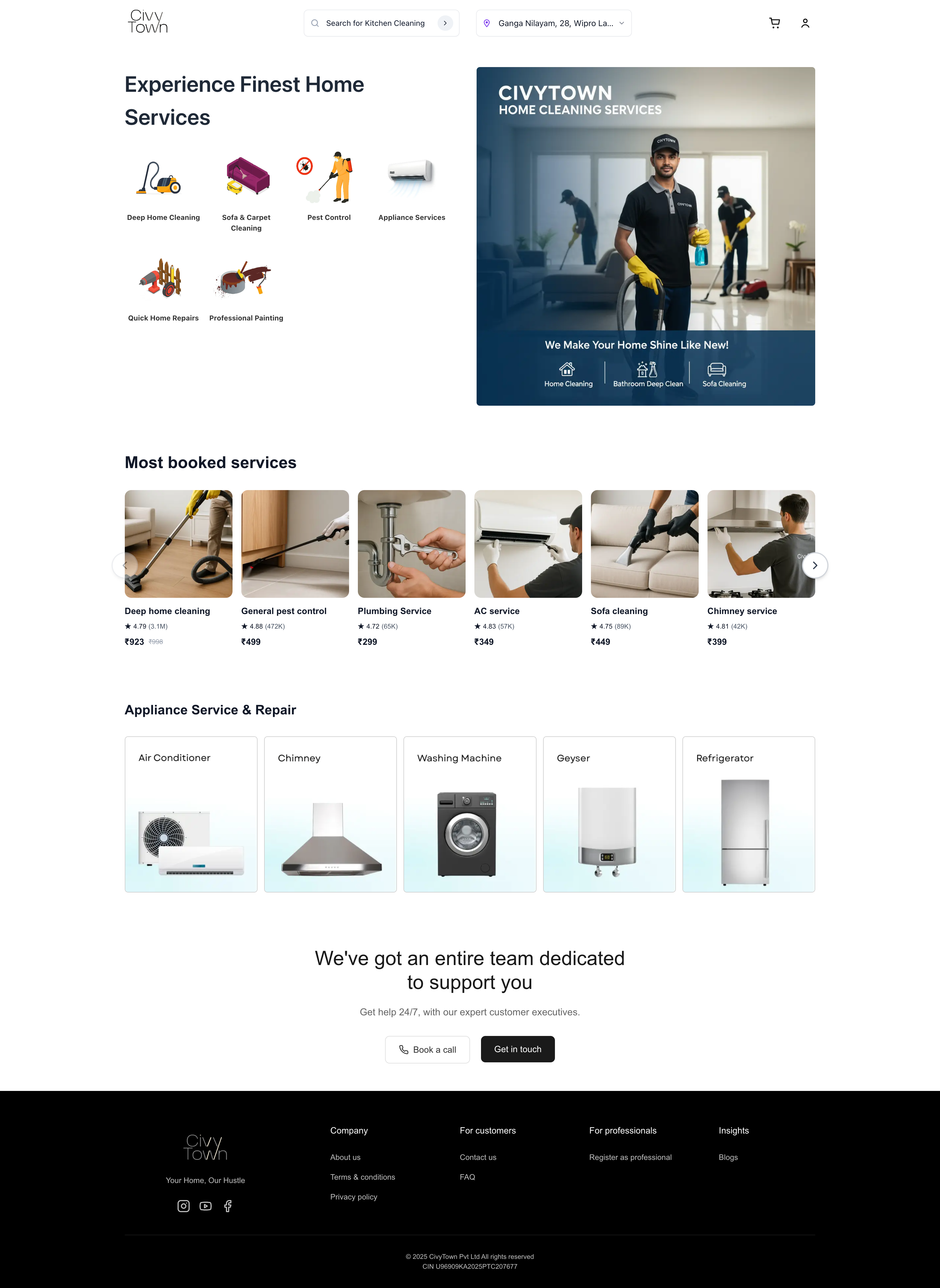 CivyTown — Home 1